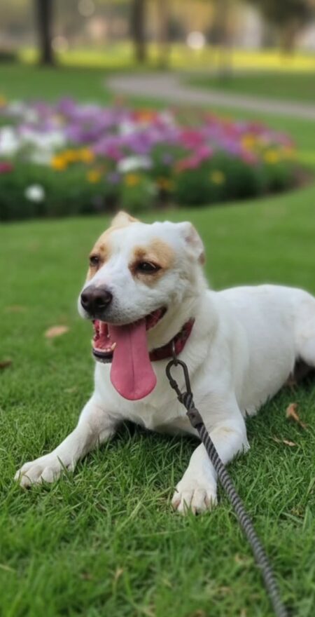 leo paseando diariamente